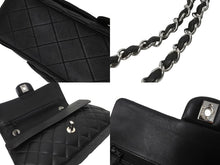 Load image into Gallery viewer, CHANEL マトラッセWフラップチェーンショルダー 13番台 25cm ショルダーバッグ ブラウン×シルバー金具 ラムスキン 美品 中古 62194