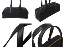 Load image into Gallery viewer, CHANEL シャネル ハンドバッグ ニュートラベルライン ココマーク 9番台 2005年 ナイロン ブラック ゴールド金具 美品 中古 62195