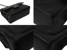 Load image into Gallery viewer, 極美品 CHANEL シャネル ショルダーバッグ ミニマトラッセ19 チェーンショルダー 1番台 ラムスキン ブラック 中古 62207