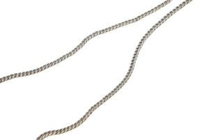 CHANEL シャネル ココマーク ラインストーン ネックレス 08V シルバー メタル アクセサリー 美品 中古 62210