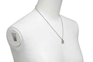 CHANEL シャネル ココマーク ラインストーン ネックレス 08V シルバー メタル アクセサリー 美品 中古 62210