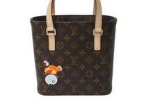 画像をギャラリービューアに読み込む, 新品同様 LOUIS VUITTON ルイヴィトン 村上隆 ハンドバッグ ヴァヴァンPM モノグラムパンダ M51173 ブラウン ゴールド金具 中古 62214
