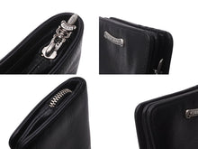 Load image into Gallery viewer, 極美品 CHROME HEARTS クロムハーツ JOEY SCRLL LBL HVY WT ジョーイ ウォレット 二つ折り財布 ダガー ジップ スクロール 中古 62223