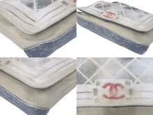 Load image into Gallery viewer, 名作 CHANEL シャネル アクト2 マトラッセ チェーンショルダーバッグ キャンバス グレー 19番台 ペンキ 美品 中古 62226