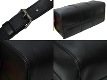 Load image into Gallery viewer, 新品同様 LOUIS VUITTON ルイ ヴィトン ヴァージルアブロー キーポル バンドリエール フラッグ 50cm M55268 ブラック 中古 62233