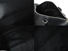 Load image into Gallery viewer, 新品同様 LOUIS VUITTON ルイ ヴィトン ヴァージルアブロー キーポル バンドリエール フラッグ 50cm M55268 ブラック 中古 62233
