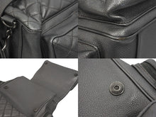Load image into Gallery viewer, 極美品 CHANEL シャネル リュック キャビアスキン リュック バックパック マトラッセ レザー シルバー金具 中古 62238