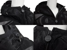 Load image into Gallery viewer, 新品同様品 CHANEL シャネル メッシュ ジャケット ジップアップパーカー P60972V46493 2019年 サイズ 36 ブラック 中古 62242