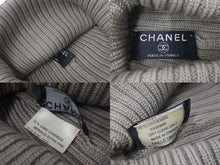 Load image into Gallery viewer, 極美品 CHANEL シャネル スポーツライン ニットキャップ ココマーク ウール ベージュ 中古 62244