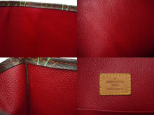 画像をギャラリービューアに読み込む, LOUIS VUITTON ルイヴィトン モノグラム チェリー サックプラ トートバッグ ブラウン M95010 村上隆 2005年春夏 美品 中古 62245