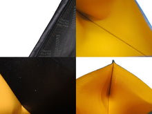 画像をギャラリービューアに読み込む, 極美品 GOYARD ゴヤール サンルイ カードケース APM107-01 PVCコーティングキャンバス カーフスキン ブラック 中古 62246