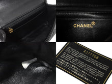 Load image into Gallery viewer, 極美品 CHANEL シャネル ケリー型 ハンドバッグ トップハンドル 4番台 ラムスキン ブラック ゴールド金具 中古 62259