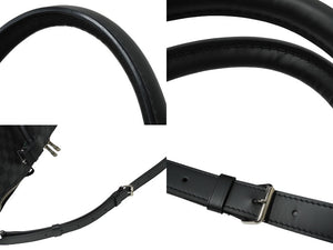 新品同様 LOUIS VUITTON ルイヴィトン ボストンバッグ キーポルバンドリエール55 ダミエ グラフィット N41413 ブラック シルバー金具 中古 62260