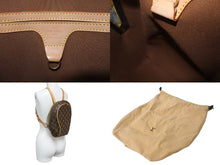 画像をギャラリービューアに読み込む, 極美品 LOUIS VUITTON ルイヴィトンリプスサックアド モノグラム リュック M51125 PVC ブラウン ゴールド金具 中古 62263