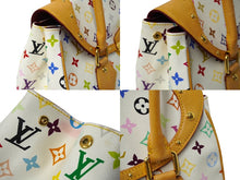 Load image into Gallery viewer, LOUIS VUITTON ルイヴィトン ハンドバッグ M40201 ビバリーGM モノグラムマルチカラー ホワイト ゴールド金具 美品 中古 62264