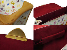 Load image into Gallery viewer, LOUIS VUITTON ルイヴィトン ハンドバッグ M40201 ビバリーGM モノグラムマルチカラー ホワイト ゴールド金具 美品 中古 62264