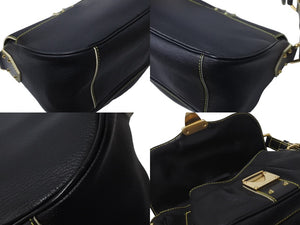 極美品 LOUIS VUITTON ルイヴィトン スハリ コンフィダン ワンショルダーバッグ M91784 ブラック ゴールド金具 中古 62266