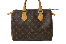 Load image into Gallery viewer, LOUIS VUITTON ルイ ヴィトン モノグラム スピーディ25 ハンドバッグ N41365 ブラウン ゴールド金具 美品 中古 62267