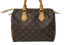 Load image into Gallery viewer, LOUIS VUITTON ルイ ヴィトン モノグラム スピーディ25 ハンドバッグ N41365 ブラウン ゴールド金具 美品 中古 62267