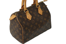 Load image into Gallery viewer, LOUIS VUITTON ルイ ヴィトン モノグラム スピーディ25 ハンドバッグ N41365 ブラウン ゴールド金具 美品 中古 62267