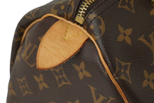 Load image into Gallery viewer, LOUIS VUITTON ルイ ヴィトン モノグラム スピーディ25 ハンドバッグ N41365 ブラウン ゴールド金具 美品 中古 62267