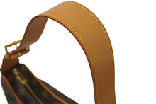 画像をギャラリービューアに読み込む, LOUIS VUITTON ルイヴィトン モノグラム クロワッサンGM ワンショルダーバッグ M51511 ブラウン 廃盤 ゴールド金具 美品 中古 62268