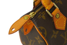 画像をギャラリービューアに読み込む, LOUIS VUITTON ルイヴィトン ハンドバッグ ミニスピーディ モノグラム ブラウン M41534 PVC レザー ゴールド金具 美品 中古 62269