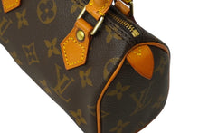 画像をギャラリービューアに読み込む, LOUIS VUITTON ルイヴィトン ハンドバッグ ミニスピーディ モノグラム ブラウン M41534 PVC レザー ゴールド金具 美品 中古 62269