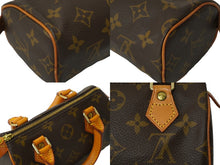画像をギャラリービューアに読み込む, LOUIS VUITTON ルイヴィトン ハンドバッグ ミニスピーディ モノグラム ブラウン M41534 PVC レザー ゴールド金具 美品 中古 62269