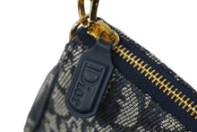 Load image into Gallery viewer, 極美品 ChristianDior クリスチャンディオール サドルポーチ ワンショルダーバッグ トロッター MC 0072 ネイビー 中古 62270