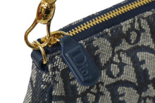 Load image into Gallery viewer, 極美品 ChristianDior クリスチャンディオール サドルポーチ ワンショルダーバッグ トロッター MC 0072 ネイビー 中古 62270