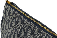 Load image into Gallery viewer, 極美品 ChristianDior クリスチャンディオール サドルポーチ ワンショルダーバッグ トロッター MC 0072 ネイビー 中古 62270