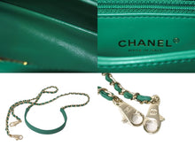 Load image into Gallery viewer, 新品未使用 CHANEL シャネル ココハンドル XXS チェーンショルダーバッグ AS2215 ランダム グリーン シャンパンゴールド金具 62272