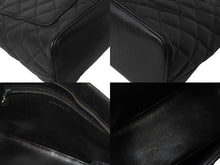 Load image into Gallery viewer, CHANEL シャネル 復刻トートバック A01804 8番台 キャビアスキン ブラック シルバープレート 美品 中古 62274