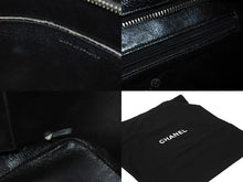 Load image into Gallery viewer, CHANEL シャネル 復刻トートバック A01804 8番台 キャビアスキン ブラック シルバープレート 美品 中古 62274