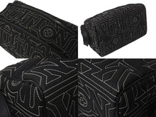 Load image into Gallery viewer, LOUIS VUITTON ルイヴィトン スノー カプセル コレクション ドップキット ナイロン ブラック M21435 ICチップ 良品 中古 62281