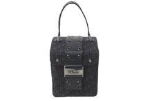 画像をギャラリービューアに読み込む, 極美品 Christian Dior クリスチャンディオール バニティ ハンドバッグ ストリートシック トロッター ジャガード レザー 中古 62284