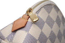 画像をギャラリービューアに読み込む, LOUIS VUITTON ルイヴィトン ポシェット コスメティック 化粧ポーチ N60024 ダミエアズール ホワイト ゴールド金具 美品 中古 62287