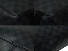 画像をギャラリービューアに読み込む, LOUIS VUITTON ルイヴィトン ダミエグラフィット ジョッシュ リュック N64424 ブラック ロゴ バックパック 良品 中古 62289