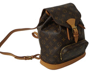 画像をギャラリービューアに読み込む, LOUIS VUITTON ルイヴィトン モノグラム モンスリMM バックパック M51136 ブラウン リュック ロゴ 鞄 良品 中古 62292