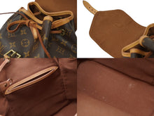 画像をギャラリービューアに読み込む, LOUIS VUITTON ルイヴィトン モノグラム モンスリMM バックパック M51136 ブラウン リュック ロゴ 鞄 良品 中古 62292