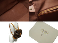 画像をギャラリービューアに読み込む, LOUIS VUITTON ルイヴィトン モノグラム モンスリMM バックパック M51136 ブラウン リュック ロゴ 鞄 良品 中古 62292
