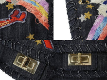 Load image into Gallery viewer, 極美品 CHANEL シャネル 2.55 デニムチェーンショルダーバッグ NO.5 デニム 10番台 ゴールド金具 中古 62294