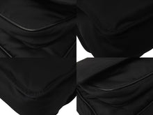 Load image into Gallery viewer, SAINT LAURENT サンローラン ニキ フォールドオーバー トップ メッセンジャー バッグ 757146 ナイロン ブラック 美品 中古 62297