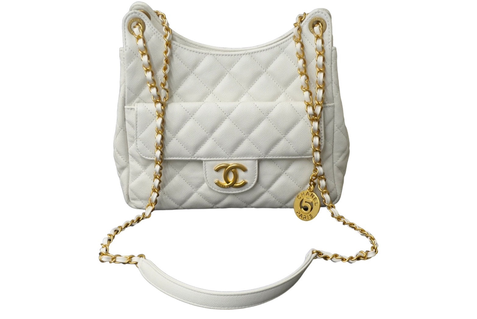 極美品】CHANEL ショルダーバッグ ホワイト