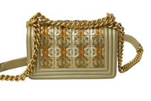 Load image into Gallery viewer, 新品同様 CHANEL シャネル ボーイシャネル20 ショルダーバッグ カーフスキン 20番台 ゴールド ゴールド金具 中古 62300