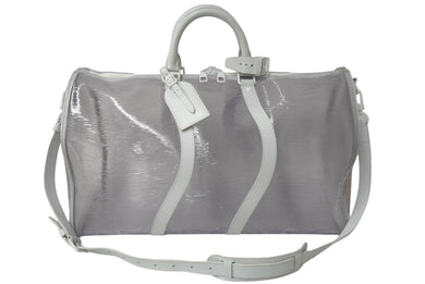 極美品 LOUIS VUITTON ルイ ヴィトン エピ プラージュ キーポル バンドリエール 50cm M55814 ボストンバッグ 中古 62303