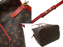 画像をギャラリービューアに読み込む, LOUIS VUITTON ルイヴィトン モノグラム M44021 モノグラム ネオノエ ショルダーバッグ バケットバッグ コクリコ 中古 62309