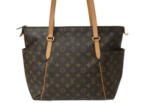 LOUIS VUITTON ルイヴィトン モノグラム トータリーMM トートバッグ PVC レザー ゴールド金具 M56689 美品 中古 62310