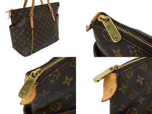 LOUIS VUITTON ルイヴィトン モノグラム トータリーMM トートバッグ PVC レザー ゴールド金具 M56689 美品 中古 62310